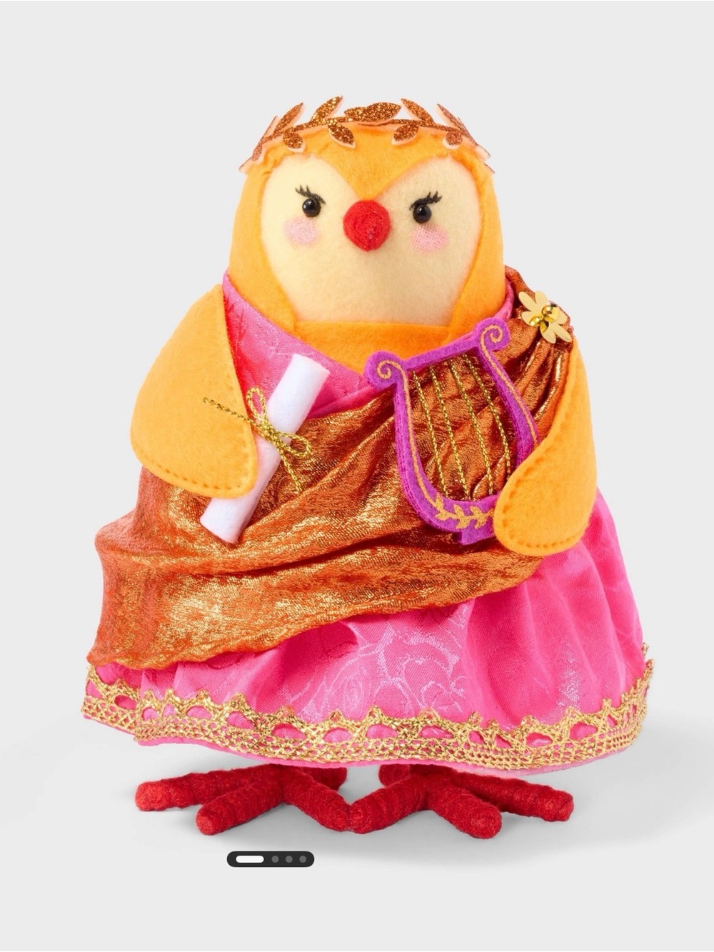 NWT Target Featherly Friends Pride Poetess Fabric Bird